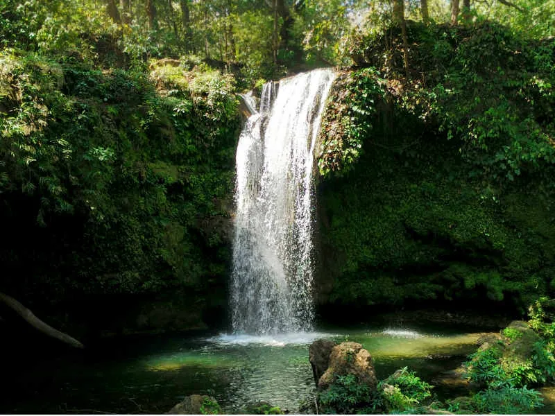 Corbett Falls near Kaladungi 